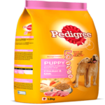 Pedigree Puppy Dog Food Chicken & Milk 1.2 kg